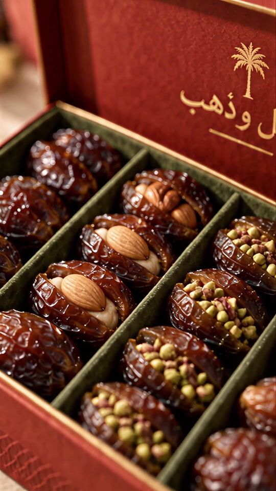 Still: ad for a sweets and dates shop